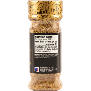Mccormick Grill Mates Gluten Free Garlic & Crushed Herbs Seasoning, 5.47 Oz Bottle