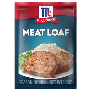 (2 Pack) Mccormick Meat Loaf Seasoning Mix, 1.5 Oz Envelope