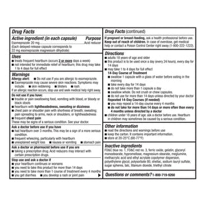 Kirkland Signature Esomeprazole 20 Mg., 42 Capsules