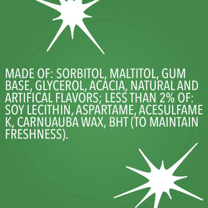 Orbit Spearmint Sugar Free Chewing Gum Bulk Pack- 14 Piece (Pack of 8 - 112 Total Pieces)