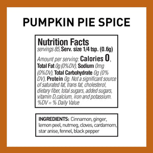 Spice Hunter Pumpkin Pie Spice Blend (1.8 Ounces)