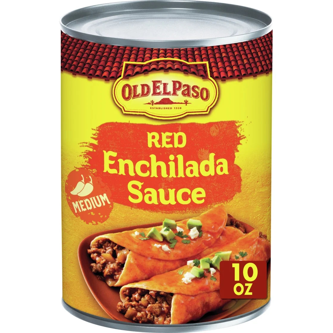 Old El Paso Medium Red Enchilada Sauce, 1 Ct., 10 Oz.