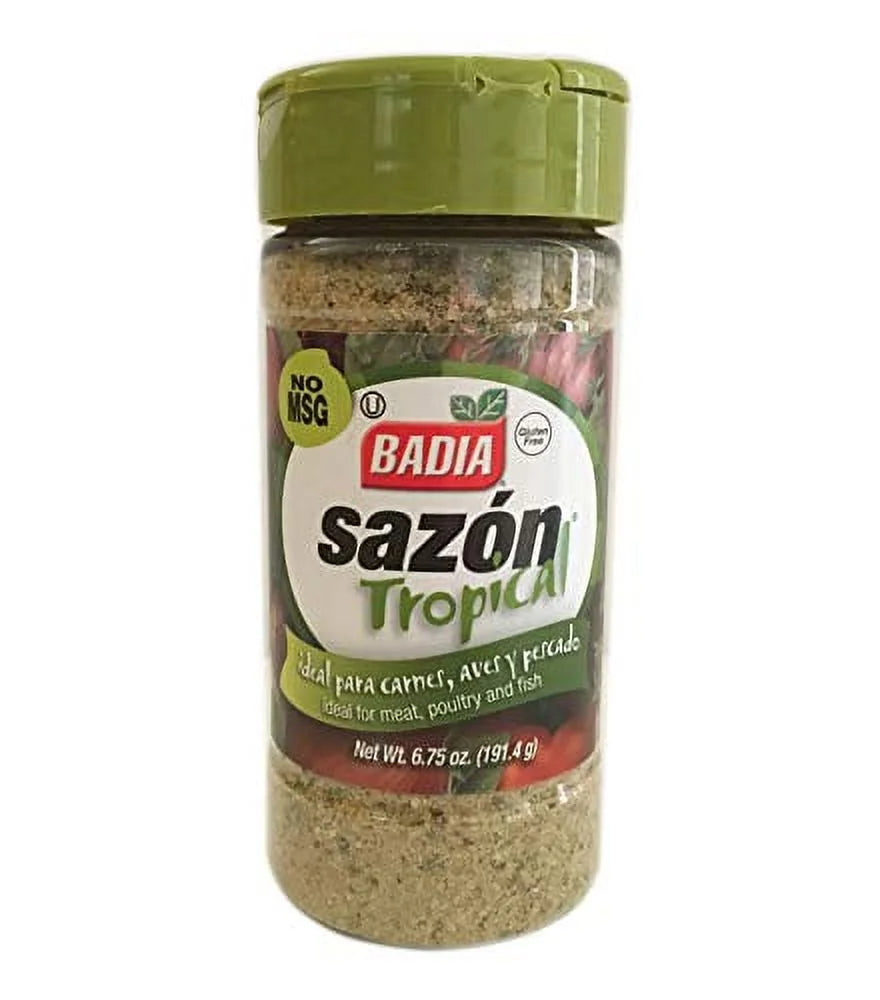 Badia Sazón Tropical, Spices & Seasoning, 6.75 Oz