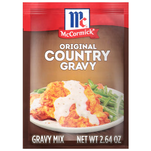 Mccormick No Artificial Flavors Original Country Gravy Mix, 2.64 Oz Envelope