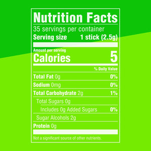 Extra Spearmint Sugar Free Chewing Gum School Snacks - 35 Stick Mega Pack
