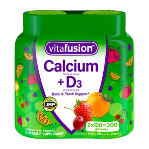 Vitafusion Calcium+D₃, 200 Gummy Vitamins