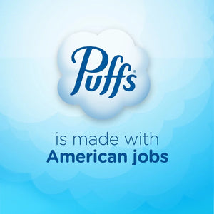 Puffs Ultra Soft Facial Tissues, Cube, 56 Facial Tissues per Box, 4 Count