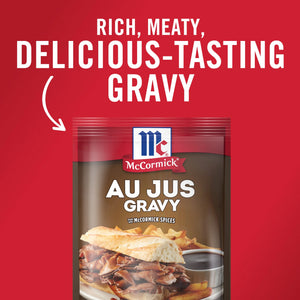 Mccormick No Artificial Flavors Au Jus Gravy Seasoning Mix, 1 Oz Envelope