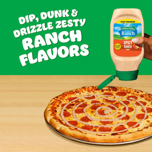 Hidden Valley Spicy Ranch Topping and Dressing, 16 Fluid Ounce Bottle