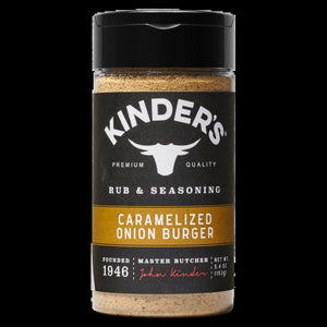 Kinder'S Caramelized Onion Burger Barbecue Rub and Seasoning for Grilling, 5.4 Oz