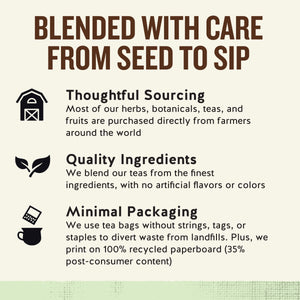 Celestial Seasonings Herbal Tea Sampler, Caffeine-Free Herbal Tea Bags (18 Count)