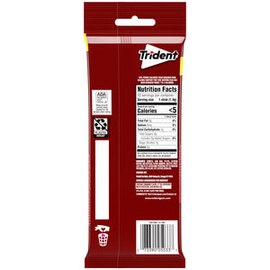 Trident Sugar Free Gum, Cinnamon, 3 Packs of 14 Regular Size Pieces (42 Total Pieces)