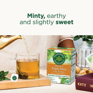 Traditional Medicinals Triple Mint, Tea Bags, 16 Ct