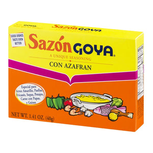 GOYA Sazon Azafran Seasoning 1.41 Oz