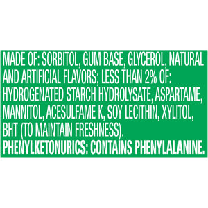 Orbit Spearmint Sugar Free Chewing Gum Bulk Pack- 14 Piece (Pack of 8 - 112 Total Pieces)