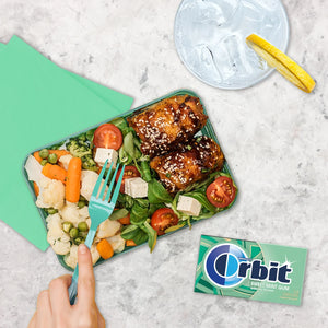 Orbit Gum Sweet Mint Sugar Free Chewing Gum, Single Pack - 14 Pieces