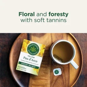 Traditional Medicinals Tea, Yellow Pau D'Arco, Tea Bags, 16 Ct
