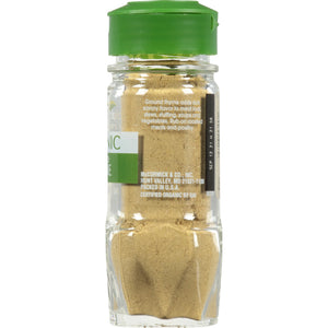 Mccormick Gourmet Organic Ground Thyme, 1.250 Oz Bottle