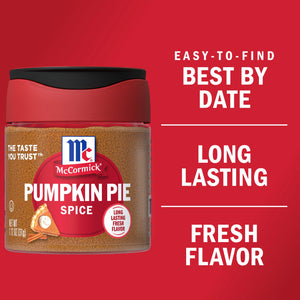 Mccormick Kosher Pumpkin Pie Spice, 1.120 Oz Bottle