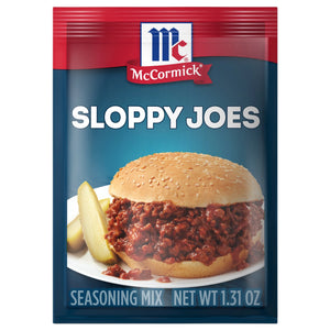 Mccormick Sloppy Joes Seasoning Mix, 1.31 Oz Envelope