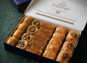 Koskeroglu | Assorted Pistachio and Walnut Baklava FamGuards