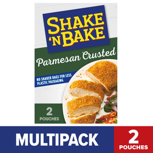 Shake 'N Bake Parmesan Crusted Seasoned Coating Mix, 4.75 Oz Box, 2 Ct Packets