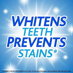 Trident White Peppermint Sugar Free Gum, Value Pack, 180 Regular Size Pieces
