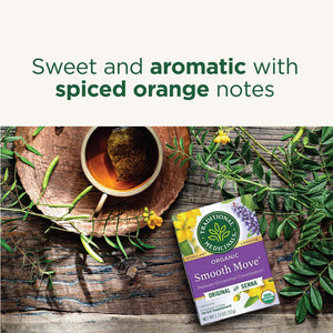 Traditional Medicinals, Organic Smooth Move, Tea Bags, 16 Ct