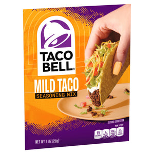 Taco Bell Mild Taco Seasoning Mix, 1 Oz Packet