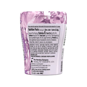 ICE BREAKERS Ice Cubes Frozen Berry Blast Sugar Free Chewing Gum Bottle, 3.24 Oz (40 Pieces)