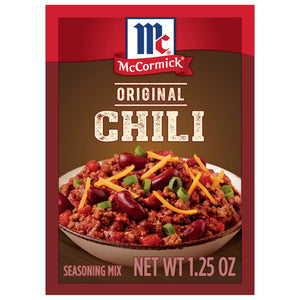 Mccormick Chili Seasoning Mix, 1.250 Oz Envelope