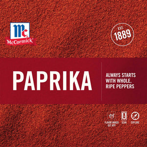 Mccormick Gourmet Organic Paprika, 1.62 Oz Bottle