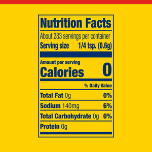 OLD BAY Gluten Free Classic Seafood Seasoning, 6 Oz Can
