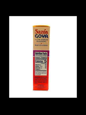 Goya Sazon Coriander & Annatto Low Sodium Seasoning, 3.52 Oz
