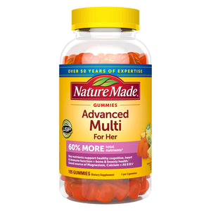 Nature Made Advanced Multi Gummies for Her, 195 Count