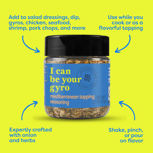 Mccormick Flavor Maker Mediterranean Topping Seasoning, 2.7 Oz Jar