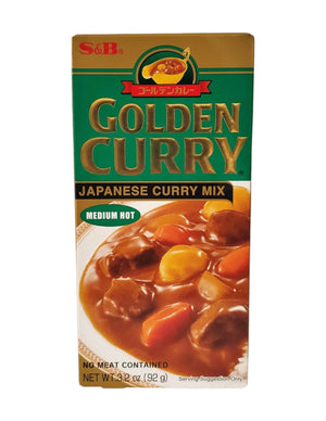 S & B Sauce Mix, Medium Hot 3.2 Oz