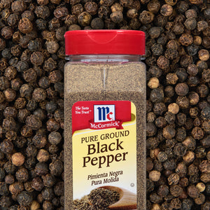 Mccormick Non-Gmo Kosher Pure Ground Black Pepper, 16 Oz Bottle