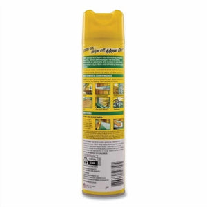 Diversey Endust Multi-Surface Dusting and Cleaning Spray, Lemon Zest, 12.5 Oz Aerosol Spray, Each