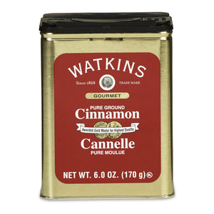 Watkins Pure Ground Cinnamon Tin 6 Oz.