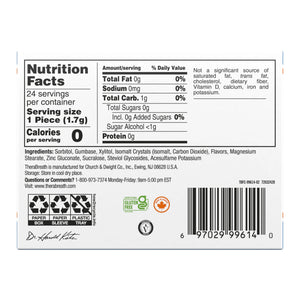 Therabreath  Breath Chewing Gum for Adults, Icy Mint Flavor, Sugar-Free with Xylitol, 3 Pack