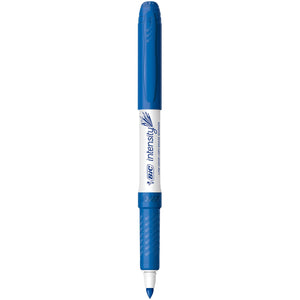 BIC Intensity Blue Low Odor Dry Erase Markers, Fine Tip, 12-Count Pack