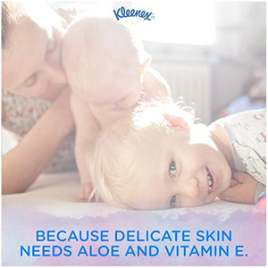 Kleenex Facial Tissues with Lotion, 120 Ct,