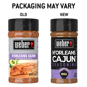 Weber N'Orleans Cajun Seasoning, Gluten Free, 5 Oz