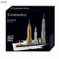 Paris Architecture Skyline 21044 Model Building Kit Compatible Eiffel Tower City Brick Model DIY Kids Puzzle Toys Gift
