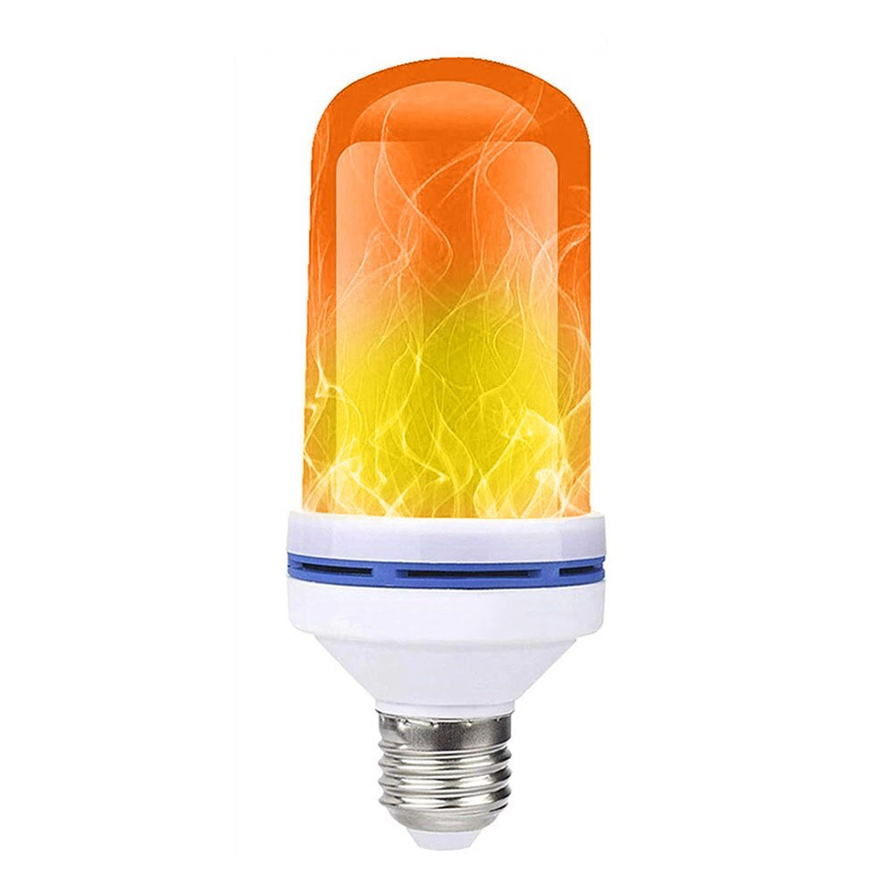 E27 99LED Flame Effect Light Bulb Xmas Flickering Fire Emulation Decorative Lamp
